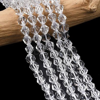 Synthetic Quartz Crystal Beads Strands G-Z119-A42-01-1