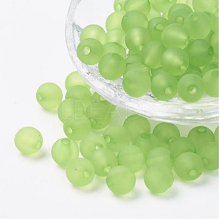 Transparent Acrylic Beads PL704-C46-1