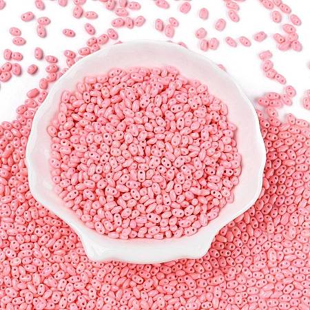 Baking Paint Glass Seed Beads SEED-T006-03O-1