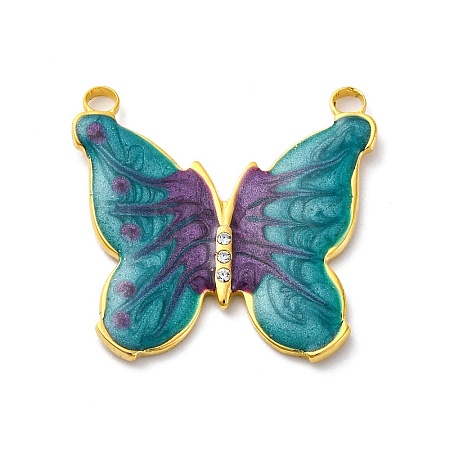 304 Stainless Steel Enamel Pendants STAS-S163-01D-G-1