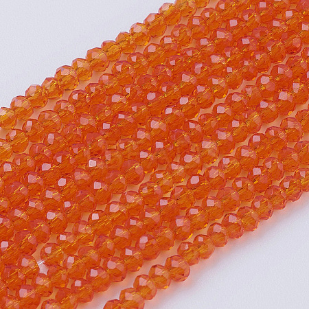 Glass Beads Strands GLAA-G045-B01-1