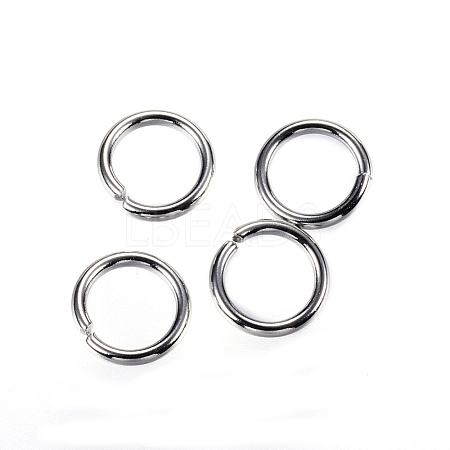304 Stainless Steel Jump Rings A-STAS-D448-098P-7mm-1
