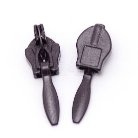 Iron Invisible Zipper Pull Slider Head IFIN-WH0057-09L-1