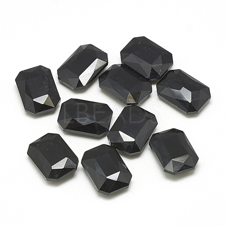 Pointed Back Glass Rhinestone Cabochons RGLA-T079-13x18mm-02-1