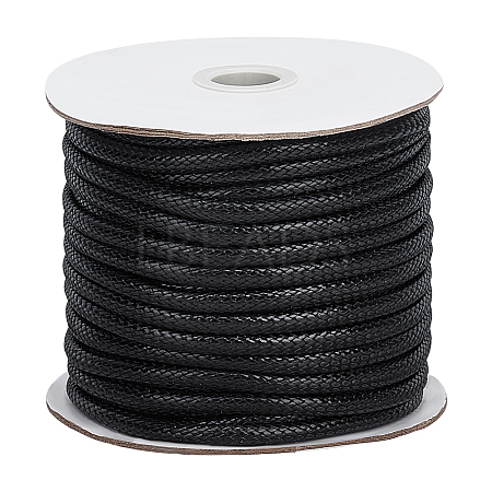 30M Braided Waxed Polyester Cords YC-WH0011-03A-1