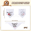 Polyester Dog Bandana AJEW-WH20010-13C-01-2