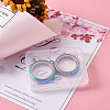 2Pcs 2 Style Alloy Magnetic Locket Pendants PALLOY-TA0002-33M-7