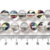 Transparent Glass Beads GLAA-B022-8mm-03-4