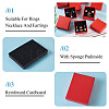 Rhombus Textured Cardboard Gift Storage Boxes LS-CON-TAC0010-03A-04-6