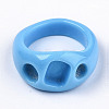 Opaque Resin Finger Rings RJEW-N033-008-A01-3