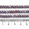 Opaque Glass Beads Strands EGLA-A035-P4mm-L11-4