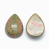 Natural Unakite Cabochons G-E491-B-03-2