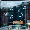 Waterproof PVC Colored Laser Stained Window Film Adhesive Stickers DIY-WH0256-048-6