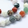 Natural Mixed Gemstone Beads Strands G-F523-25-10mm-3