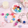 26Pcs 13 Colors Acrylic Beads SACR-PA0001-38-4