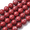 Natural Howlite Beads Strands G-H343-D06-12mm-A-2