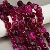 Natural Agate Beads Strands G-H295-B01-11-2