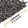 Brass Crimp Beads E002-B-1