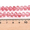 Transparent Glass Beads Strands X-GLAA-T023-8mm-A13-4