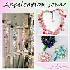 2400Pcs 8 Colors Opaque Acrylic Beads FIND-SP0001-18-6