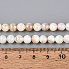 AB Color Natural Freshwater Shell Beads Strands BSHE-T014-40A-4