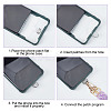 Acrylic Cell Phone Crossbody Curb Chain HJEW-AB00686-3