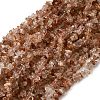 Natural Hematoid Quartz/Ferruginous Quartz Beads Strands G-H315-A05-01-2