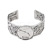 Constellation Alloy Open Cuff Bangles for Women Men BJEW-C064-01AS-04-2