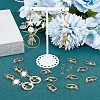 50Pcs Brass Leverback Earring Findings DIY-CN0002-22-5