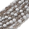 Crackle Glass Beads X1-GLAA-U001-6mm-06-1