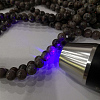 Natural Fluorescent Syenite Rock(Glow under UV Light) Beads Strands X-G-K340-A05-03-5