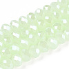 Electroplate Glass Beads Strands EGLA-A044-J3mm-A01-1