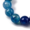 Natural Agate(Dyed & Heated) Beads Strands G-K390-A17-01-3