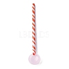 Handmade Glass Stripe Spoons AJEW-A067-02-2