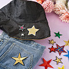Star Computerized Embroidery Polyester Iron On Patches PATC-TAC0001-02-17