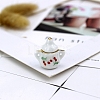 Cherry Pattern Mini Ceramic Tea Sets BOTT-PW0002-126-4