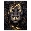Lion Pattern DIY Diamond Painting Kit PW-WG71544-01-1