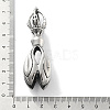 304 Stainless Steel Big Pendants STAS-Z098-01AS-3