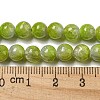 Dyed Natural White Jade Beads Strands G-F764-01A-5