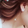 Double Butterfly Long Earrings EJEW-BB65513-2