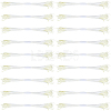 Rope with Plaster Artificial Fzlower Core for Hairpin Accessories DIY-WH20010-10B-1