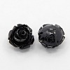 Synthetic Coral 3D Flower Rose Beads CORA-A006-15mm-047-1