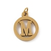 304 Stainless Steel Charms
with Jump Ring STAS-R001-02G-M-1