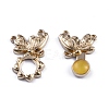 Alloy Snap Lock Clasps FIND-WH0048-67B-2
