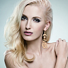2 Pairs 2 Style Sun & Moon Planet Alloy Dangle Earrings EJEW-AN0002-42-5