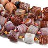 Dyed & Heated Natural Fire Crackle Agate Beads Strands GG-CBAB9C6-K01-01-3
