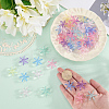 120Pcs Transparent Acrylic Beads OACR-SC0003-02A-3