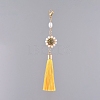 Polyester Tassel Big Pendant Decorations HJEW-JM00379-M-2