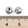 Anti-Tarnish Textured 316 Surgical Stainless Steel Beads STAS-M106-01A-P-2