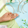 Waxed Polyester Cord Slider Necklace Making NJEW-TAC0018-03-7